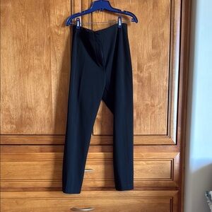 Ann Taylor Black Trousers with Tapered Fit